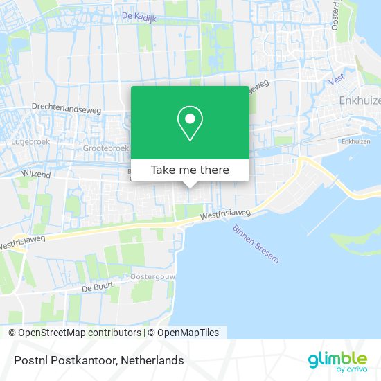 Postnl Postkantoor map