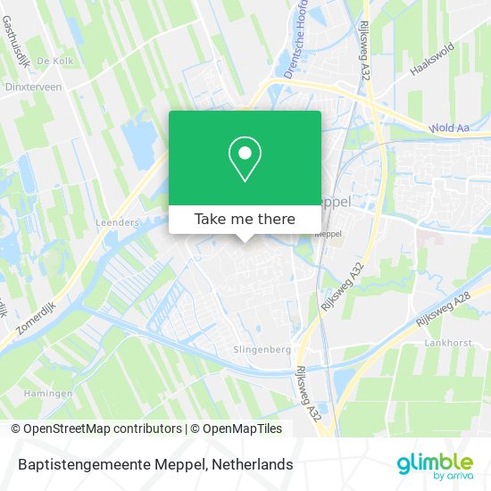 Baptistengemeente Meppel Karte