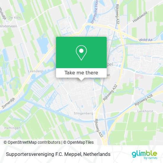 Supportersvereniging F.C. Meppel Karte