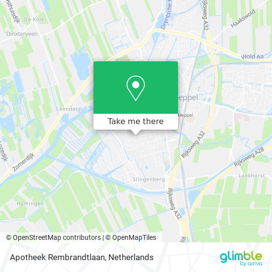 Apotheek Rembrandtlaan map