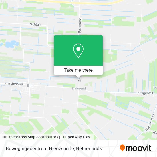 Bewegingscentrum Nieuwlande Karte