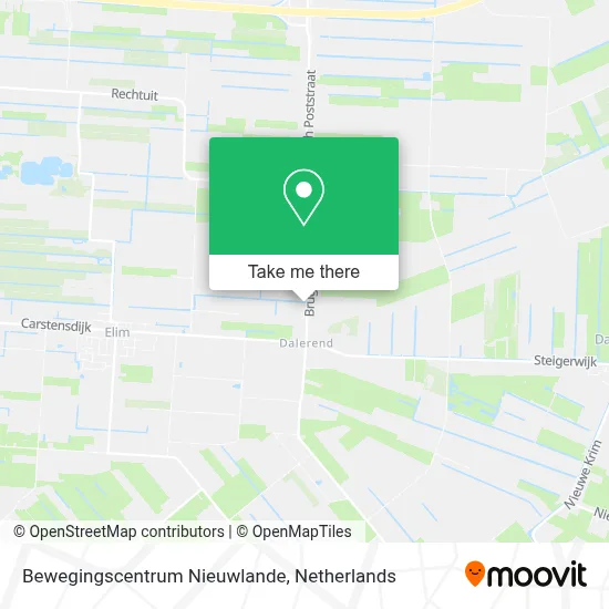 Bewegingscentrum Nieuwlande map