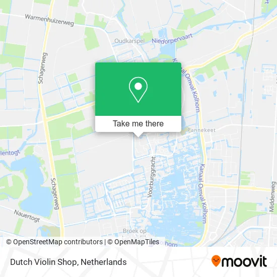 Dutch Violin Shop map