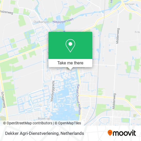 Dekker Agri-Dienstverlening map