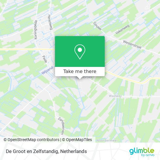 De Groot en Zelfstandig map