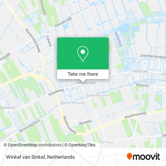 Winkel van Sinkel map