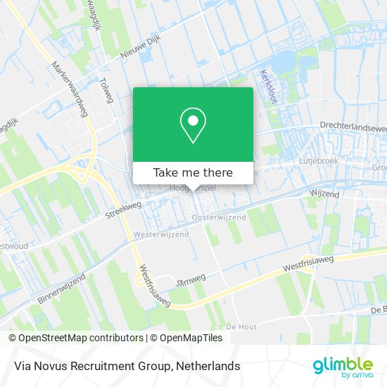 Via Novus Recruitment Group map