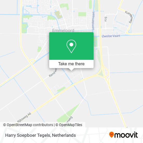 Harry Soepboer Tegels map