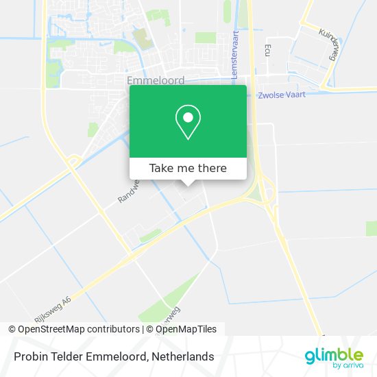 Probin Telder Emmeloord map