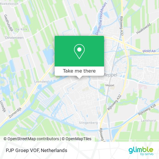 PJP Groep VOF Karte