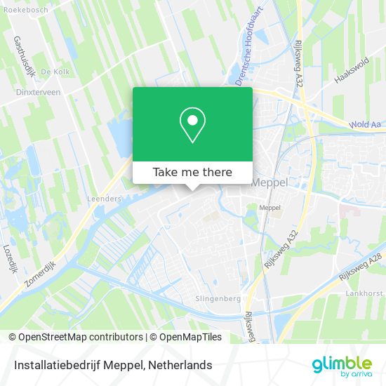 Installatiebedrijf Meppel Karte