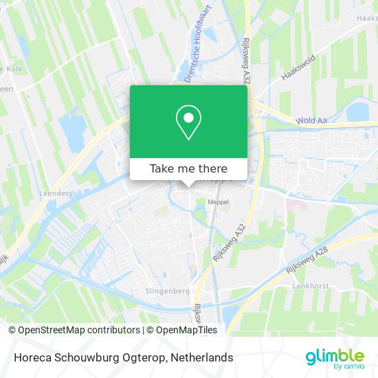 Horeca Schouwburg Ogterop map