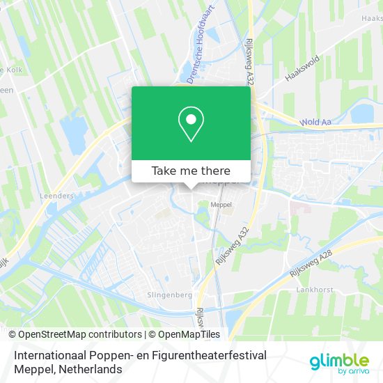 Internationaal Poppen- en Figurentheaterfestival Meppel map