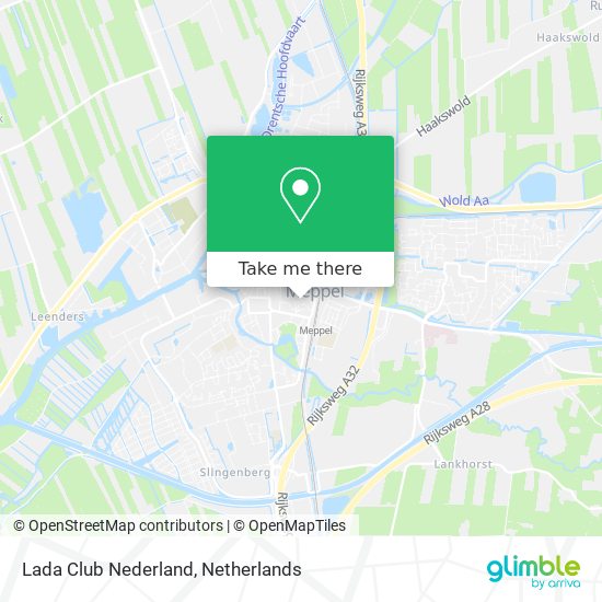 Lada Club Nederland map