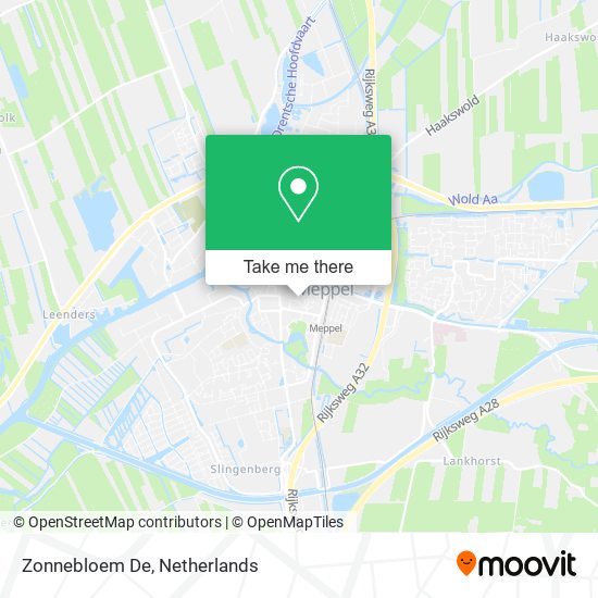 Zonnebloem De map