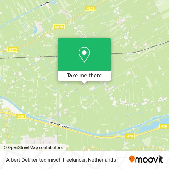 Albert Dekker technisch freelancer map