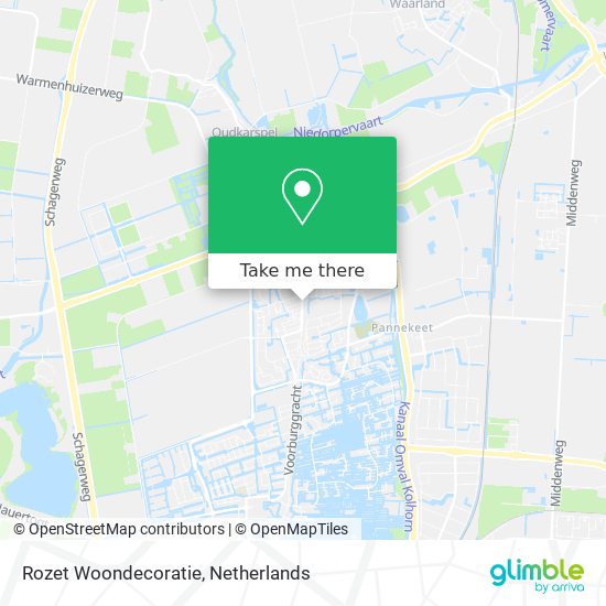 Rozet Woondecoratie map