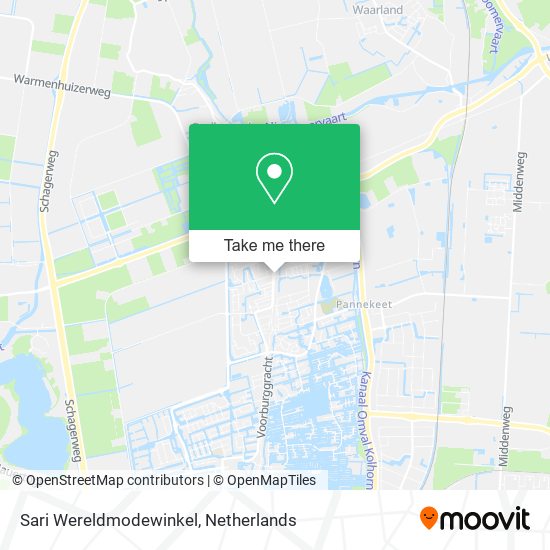 Sari Wereldmodewinkel map