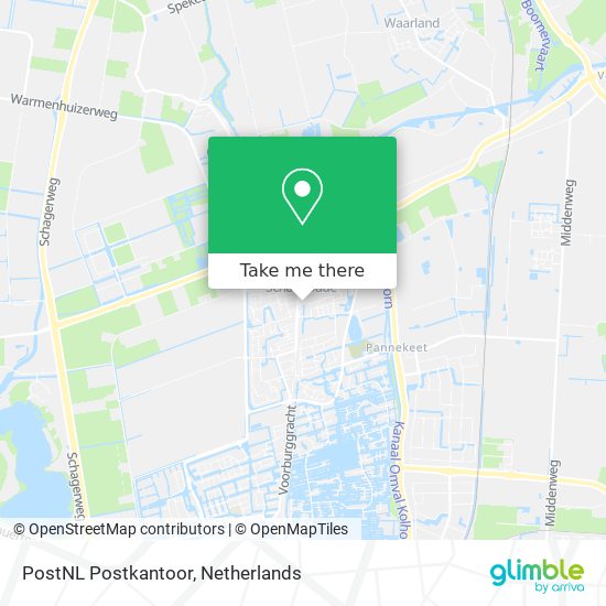 PostNL Postkantoor map