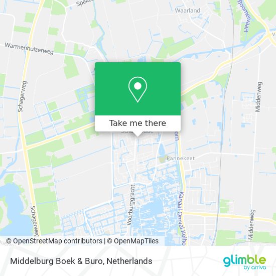 Middelburg Boek & Buro map