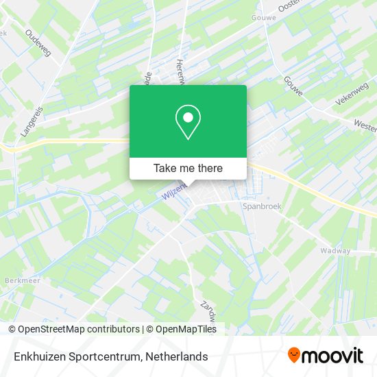 Enkhuizen Sportcentrum map