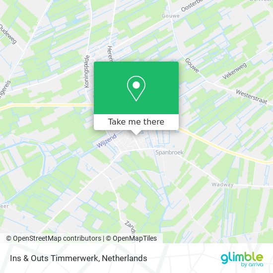 Ins & Outs Timmerwerk map