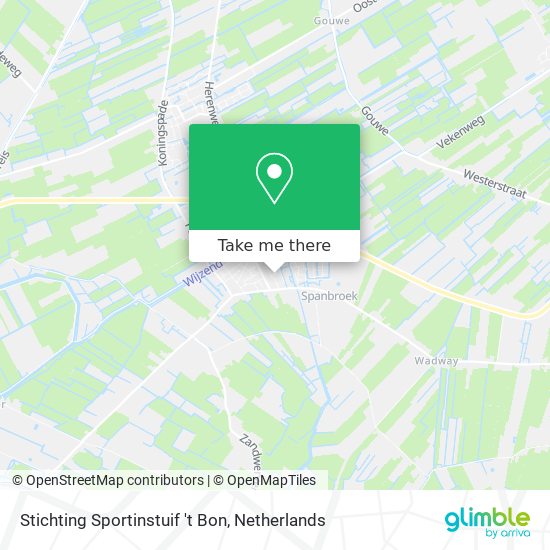 Stichting Sportinstuif 't Bon map