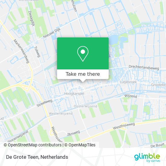 De Grote Teen map