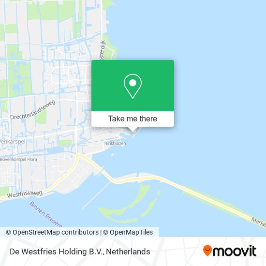De Westfries Holding B.V. map