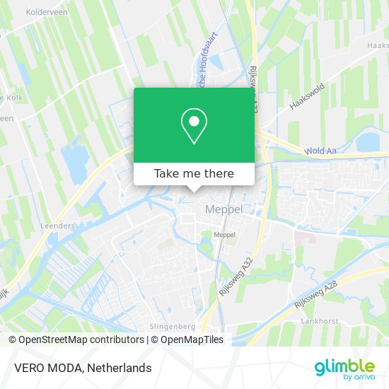 VERO MODA map