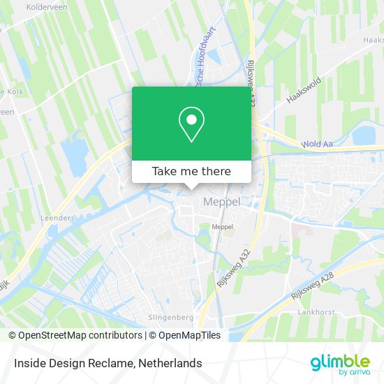 Inside Design Reclame map