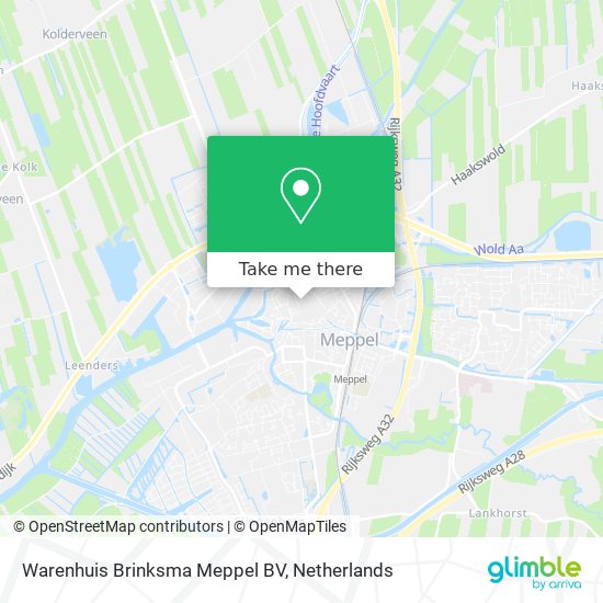 Warenhuis Brinksma Meppel BV map