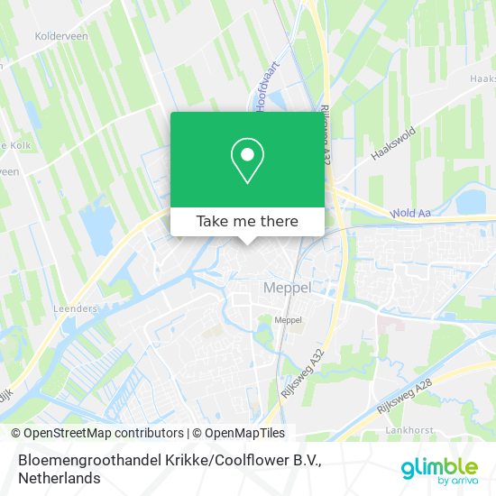 Bloemengroothandel Krikke / Coolflower B.V. map