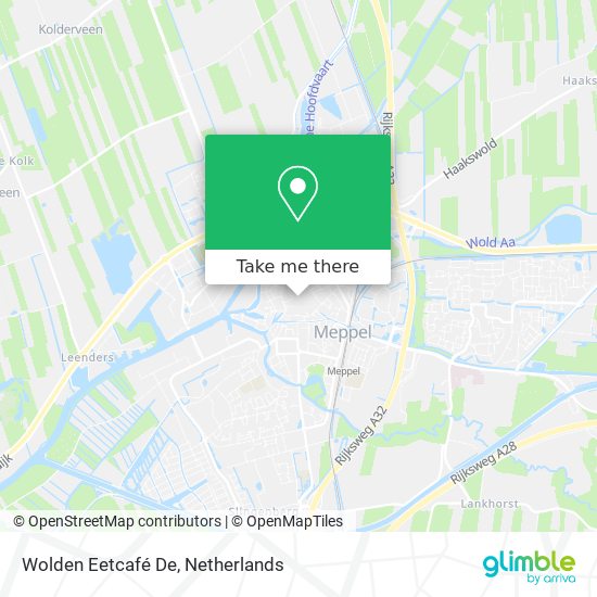 Wolden Eetcafé De map