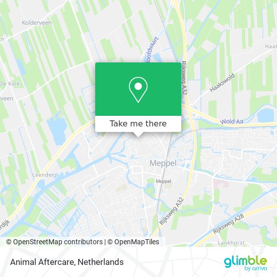 Animal Aftercare map