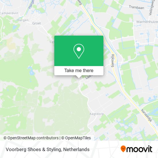 Voorberg Shoes & Styling map