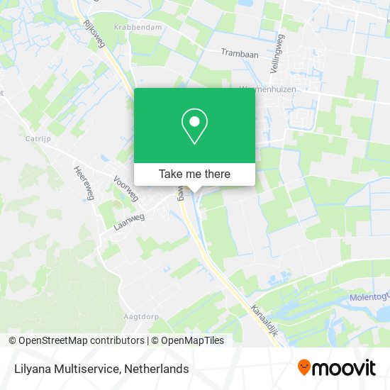 Lilyana Multiservice map