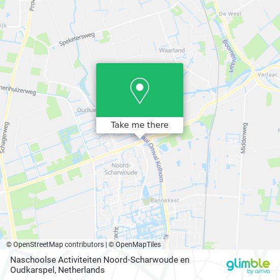 Naschoolse Activiteiten Noord-Scharwoude en Oudkarspel map