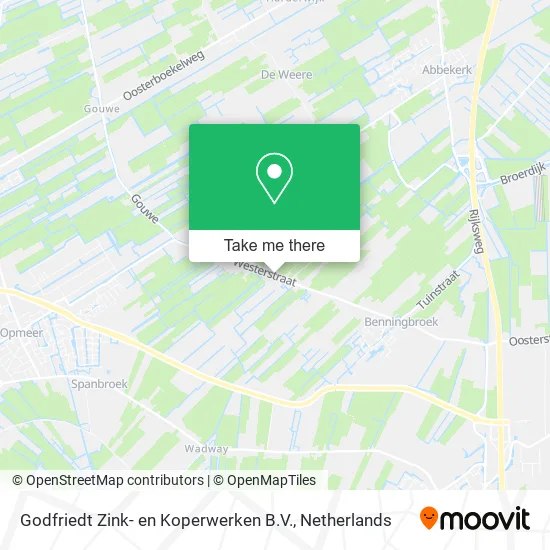 Godfriedt Zink- en Koperwerken B.V. map