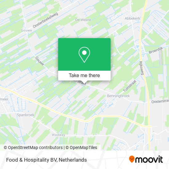 Food & Hospitality BV map