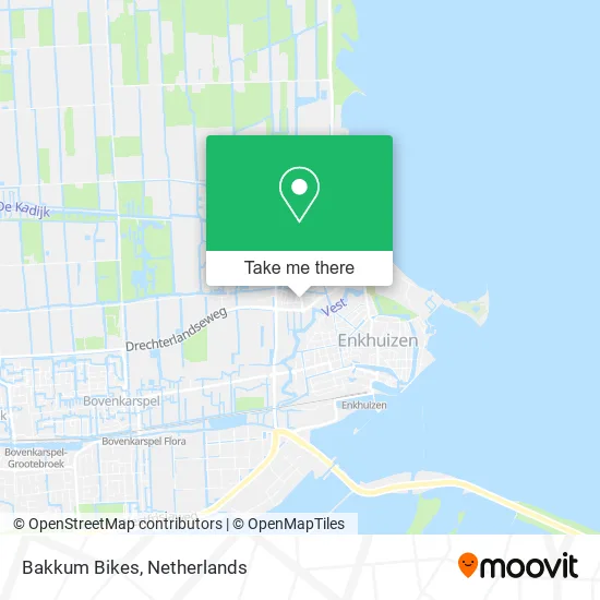 Bakkum Bikes map