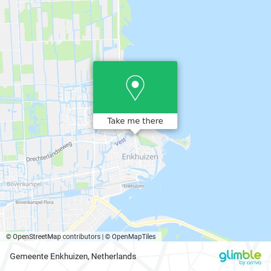 Gemeente Enkhuizen map