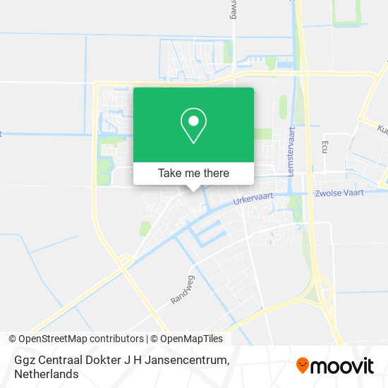 Ggz Centraal Dokter J H Jansencentrum map