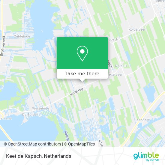 Keet de Kapsch map