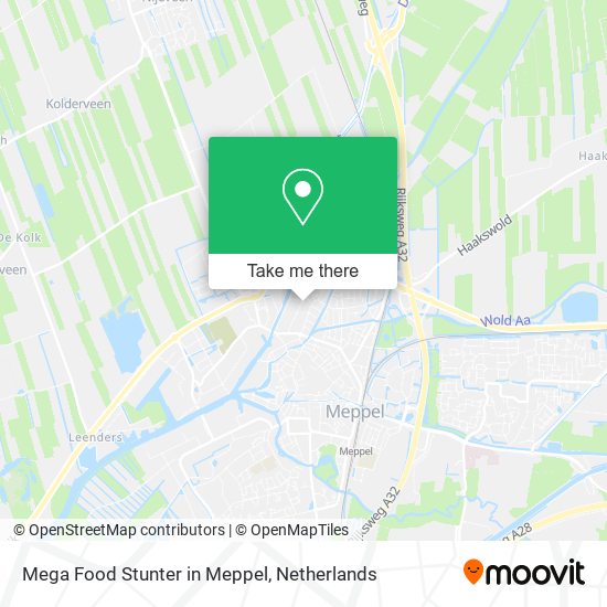 Mega Food Stunter in Meppel map