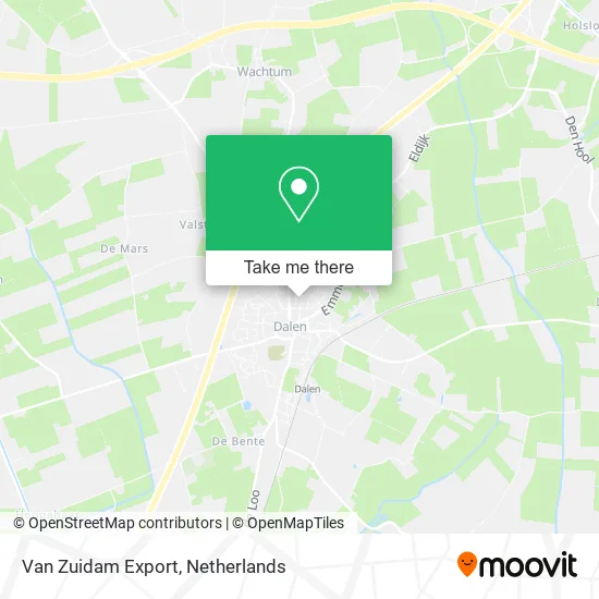 Van Zuidam Export map