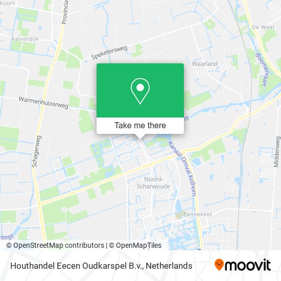 Houthandel Eecen Oudkarspel B.v. map