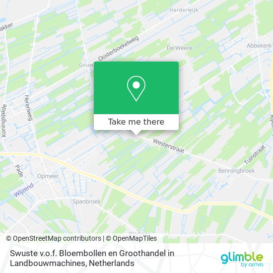 Swuste v.o.f. Bloembollen en Groothandel in Landbouwmachines map