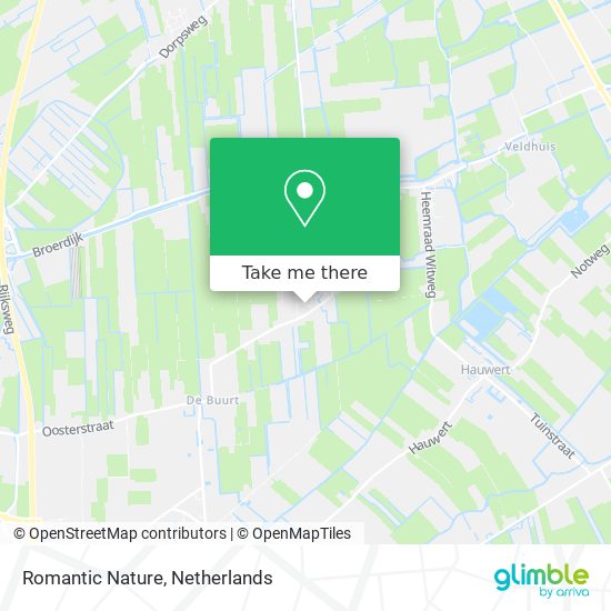 Romantic Nature map