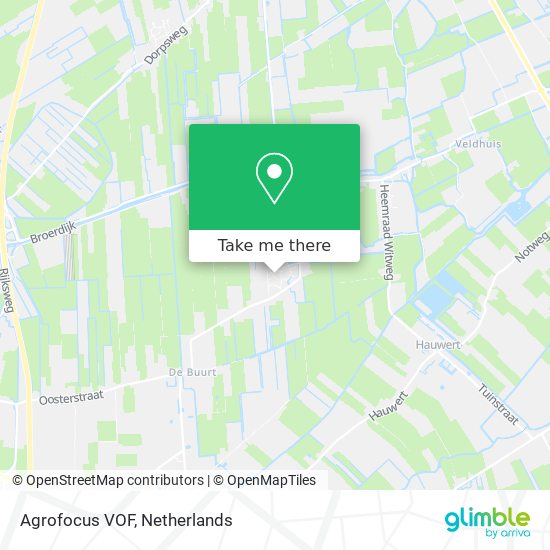 Agrofocus VOF map